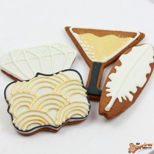 Gatsby 1920's themed cookies
