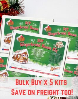 Bulk Buy DIY Gingerbread Houses