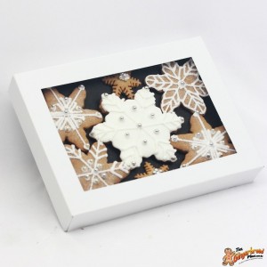 White Snowflake Gift Box