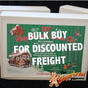 DIY Gingerbread House Kits - Bulk buy (+5)