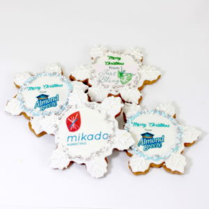 Cookie-logo-snowflake- Christmas-client-gifts