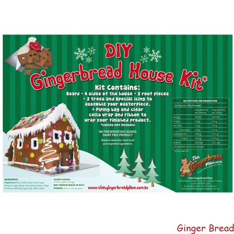 15++ Diy gingerbread house kit australia information