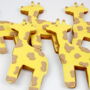 Giraffe Cookie Favours
