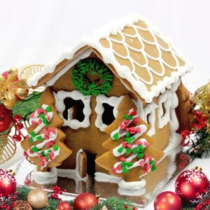 Festive-Gingerbread-House