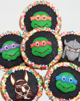 Ninja turtle cookies