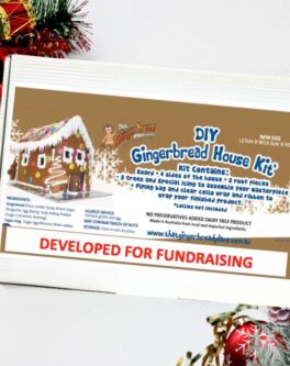 DIY Gingerbread House Kit Fundraiser