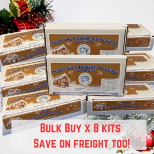 DIY Gingerbread House Kits - NEW smaller size kits for fundraising events