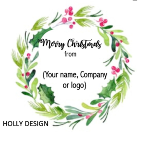 Holly Cookie design