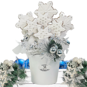 Let-it-snow-cookie- bouquet