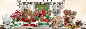 Christmas edible gingerbread treats