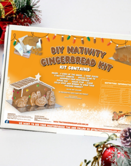 Gingerbread DIY Nativity Kit